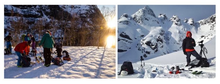 Dags för skidåkning