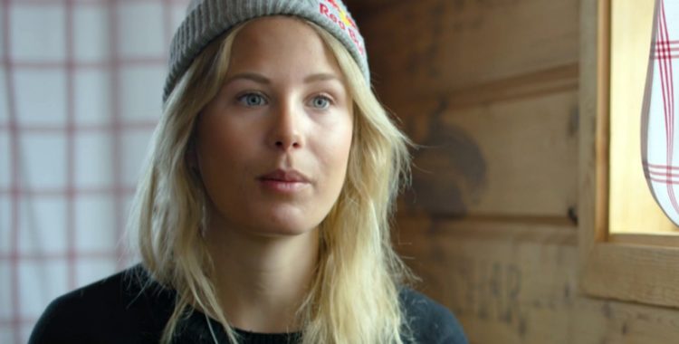 Matilda Rapaport hyllas i skidfilmen Between