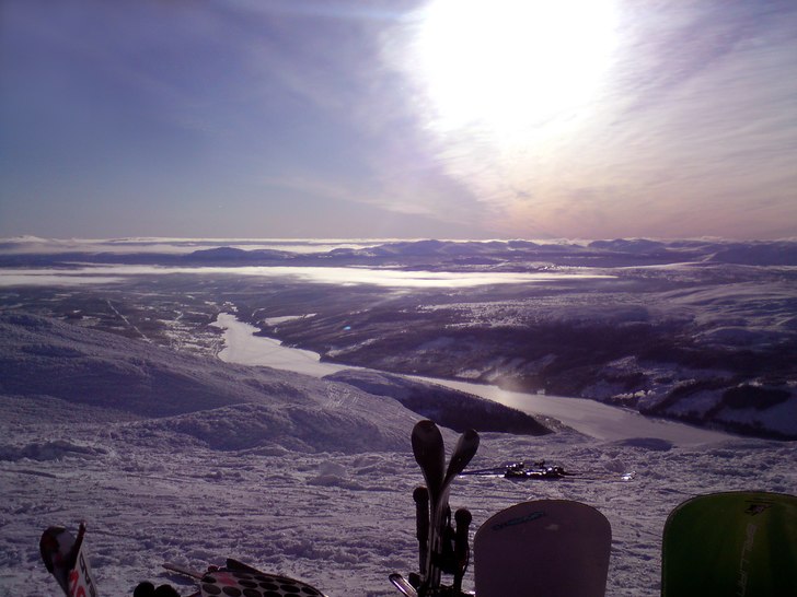 Tennforsen från Skutan. Foto: Robin Ferin.