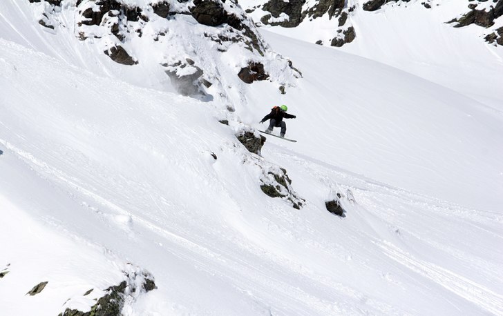 freeride competition 2010. Foto: Michael Dragaschnig. Åkare: Daniel Pranic.