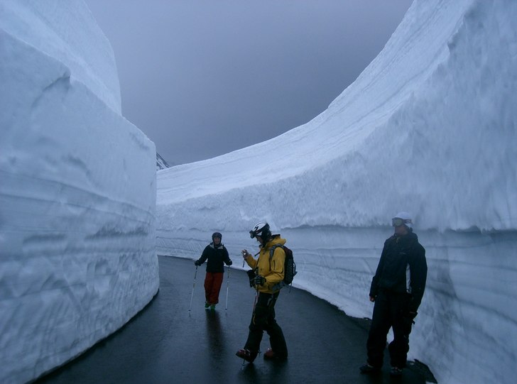Lagom med snö var det ju i allafall.. Foto: jag. Åkare: Danne,reine,Carro.