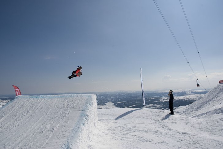 fett fin bild av linkan tycker jag :). Foto: Victor Lindquist. Åkare: Malte sjödin.
