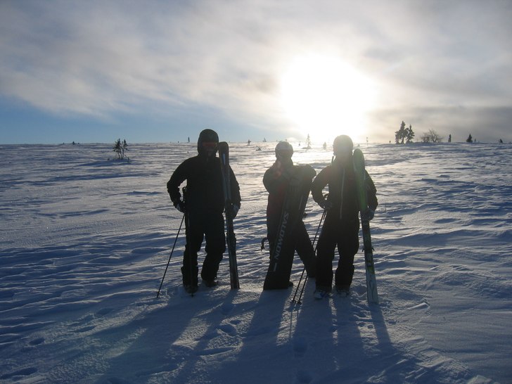 Nice Sun :D. Foto: Daniel Leffler. Åkare: Robin Johnson, Joacim Lundquist, Tobias Öström.