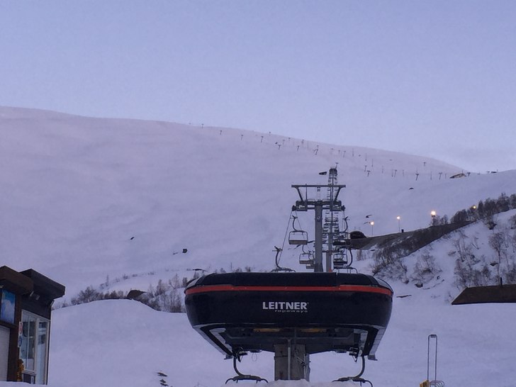 Blir ein bra dag????
Lørdag morgen er det sol, le.
