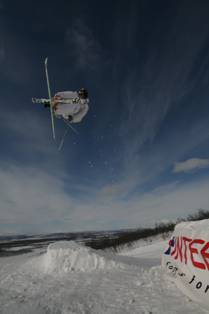 en bild från våran tävlig. Foto: Hapa. Åkare: Sebastian Carlsson.