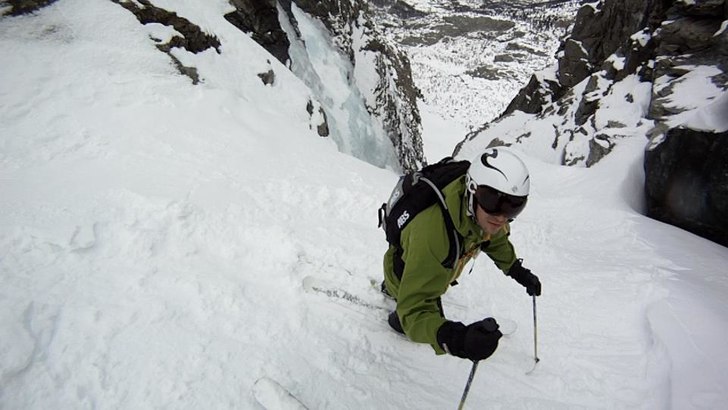 Zermatt. Foto: Nicklas Barman. Åkare: Daniel Rammeskov.