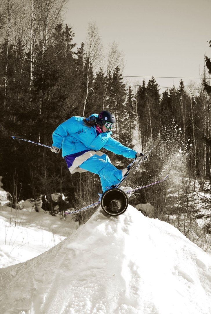 Foto: Adam klingeteg. Åkare: Pernilla Johansen.