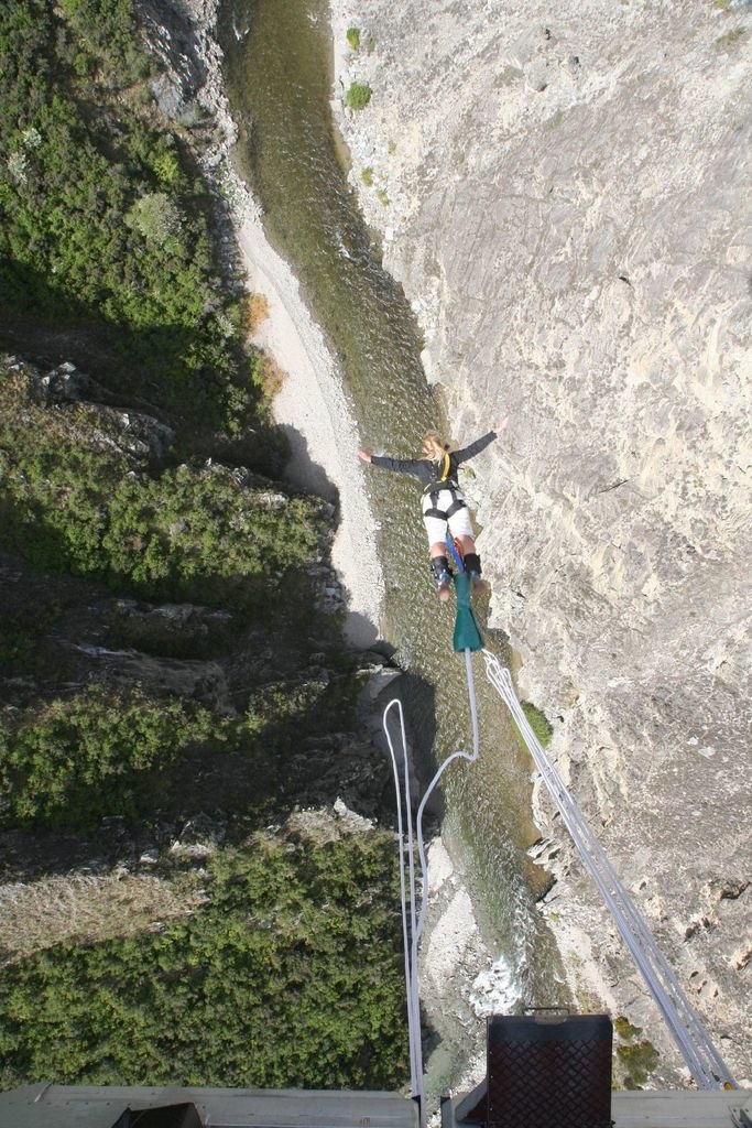 The Nevis! 134m... 
Lite röda o vattniga ögon f. Åkare: sandra gustavsson.