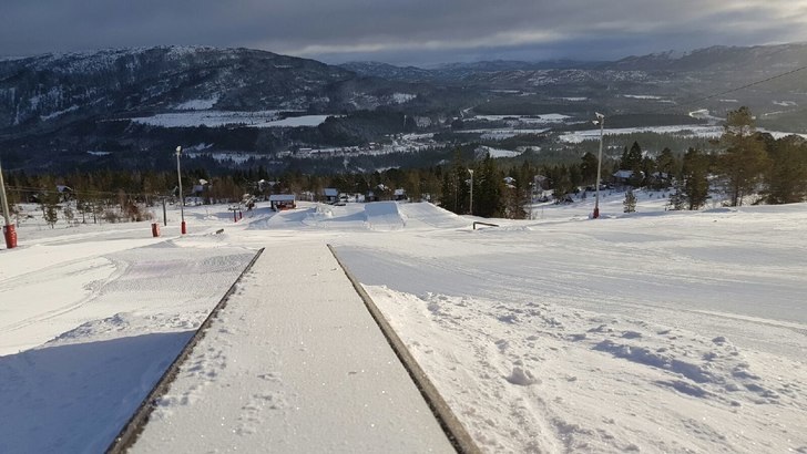 Supert vær, supert føre, fantastisk fin morgen??.
