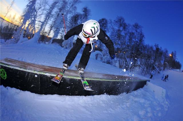 försäson i tärnaby. Foto: leo. Åkare: Jonas hjohlman.