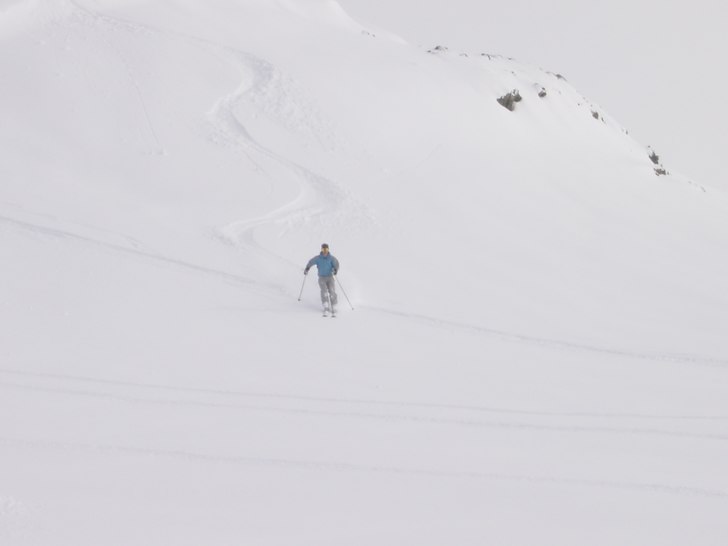 Lite kort men härligt. Foto: Stefan Davidson. Åkare: Jonas Lundberg.