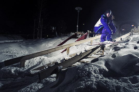 session med Erik och Victor.. Foto: Niklas Sundin. Åkare: Victor Hörnfeldt.