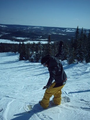 Befinner mig långt uppe i Finland :D Underbart!
. Åkare: Jag.