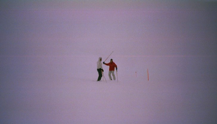 dimma och rimfrost i luften. Foto: André Jensen. Åkare: Ted Stålhammar och Andreas Mandi.