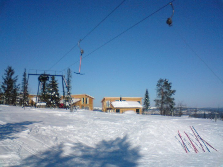 Dundret (I Gällivare kommer snön tidigt!). Foto: Love Eriksson (jag).