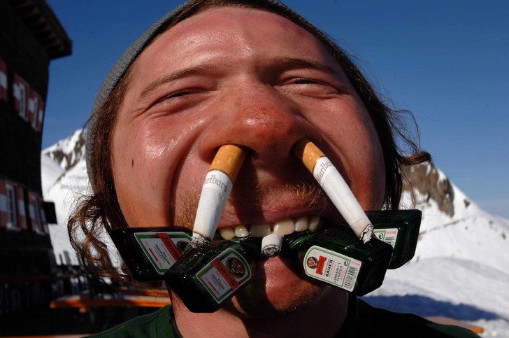 "Förmiddagen då jag fick vad han förtjäna. Foto: Dr Knapp. Åkare: Mossmeister.