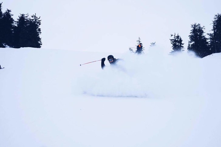 Herlig dag i bakken!
.