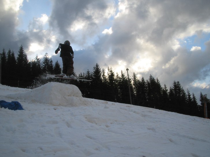 Jag är på vär in i ett försök på 540 mute. (. Foto: Marcus månsson. Åkare: Justus johansson (jag).
