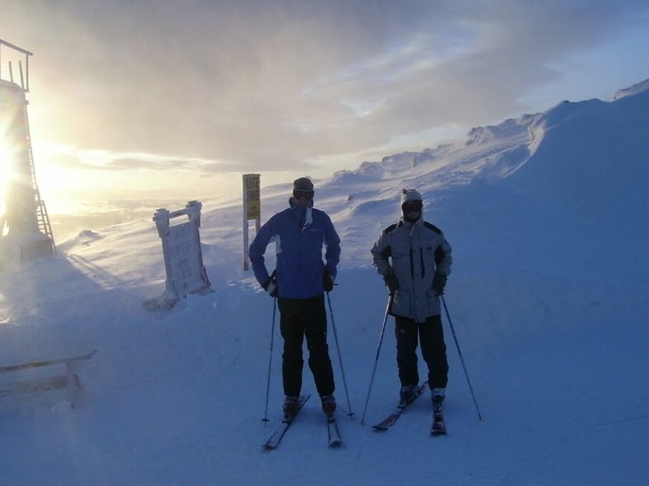 Kallt å gött. Två nötter i vägen bara =). Foto: Emma Nordén. Åkare: Ingen.