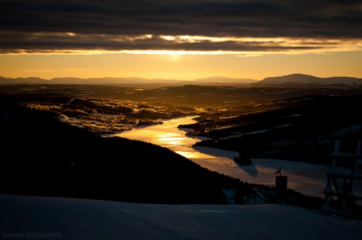 En Januarimorgon på Åreskutan.. Foto: Hanna Söderquist.