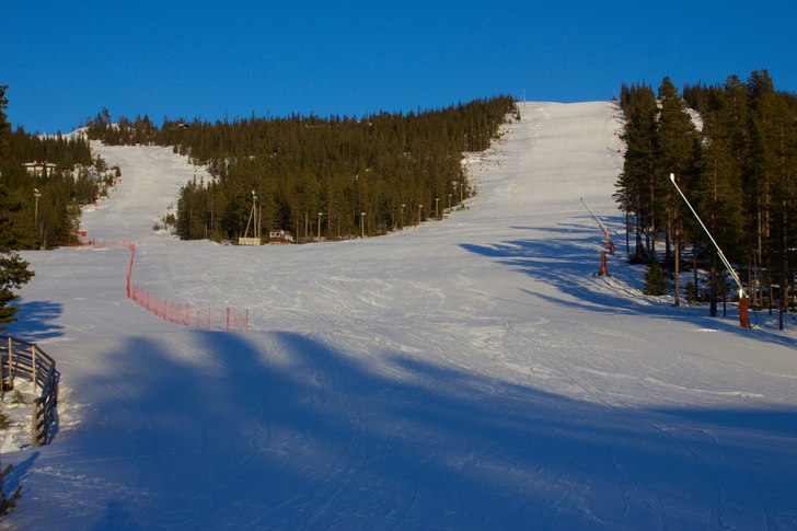 Gode alpine forhold, og helgeåpent
Det er nå kun.
