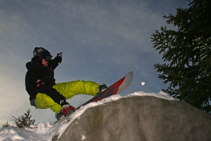 jibb på husvagnen. Foto: Hilla Aspman. Åkare: Katarina Persson.