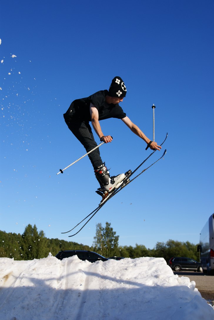 alex "mr. bonnbränna" sverin på säson. Foto: Carl Danielsson. Åkare: Alexander Sverin.