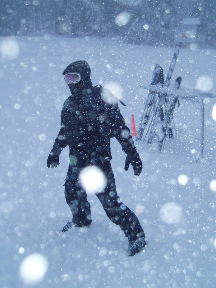 Tänkte att det var dags för en liten break när . Foto: Hanna Petersson. Åkare: johan Eriksson.