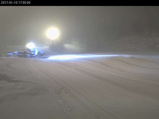Vinterland i kveld
Det har snødd bra på fjellet .