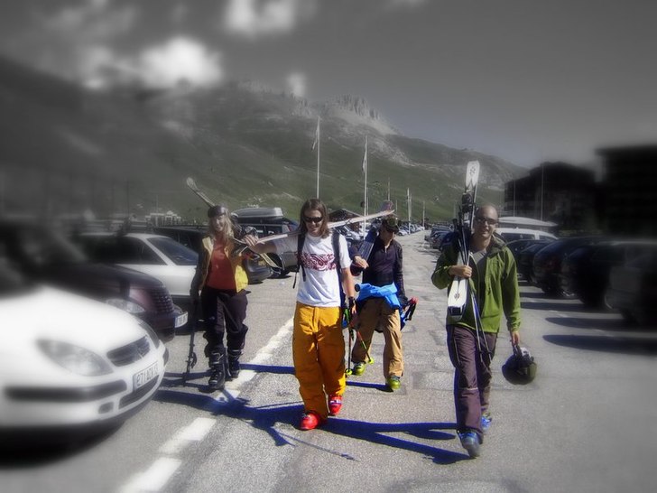 Foto: My Ernevi. Åkare: Jonas Bengtsson, Astrid Lanz, Björn och Stefan.