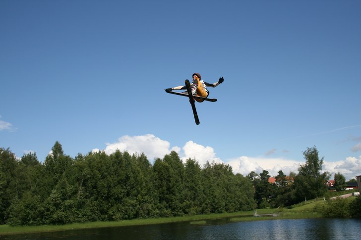 en snurr i orsa!. Foto: vet inte akn vara jeppe, kan vara FG. Åkare: Thoren.