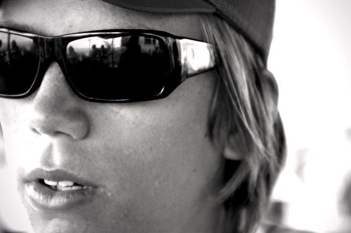 After a hard day of surfin'. Foto: Fredrik Hvass. Åkare: Alexander Jansson.