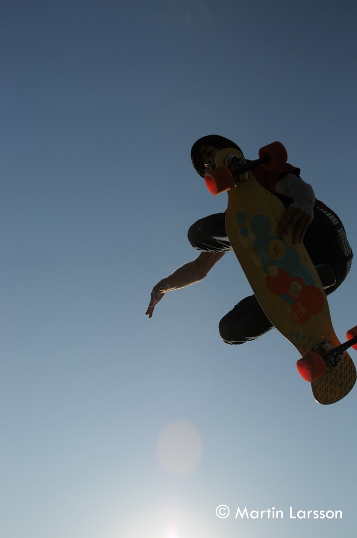 Shred. Foto: Martin Larsson. Åkare: Robin Axelsson.