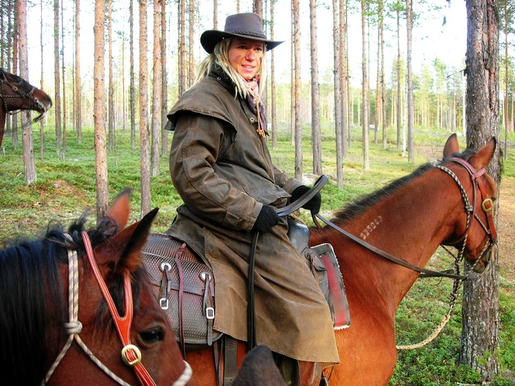 Foto: Nån cowboy typ.... Åkare: Ulli.