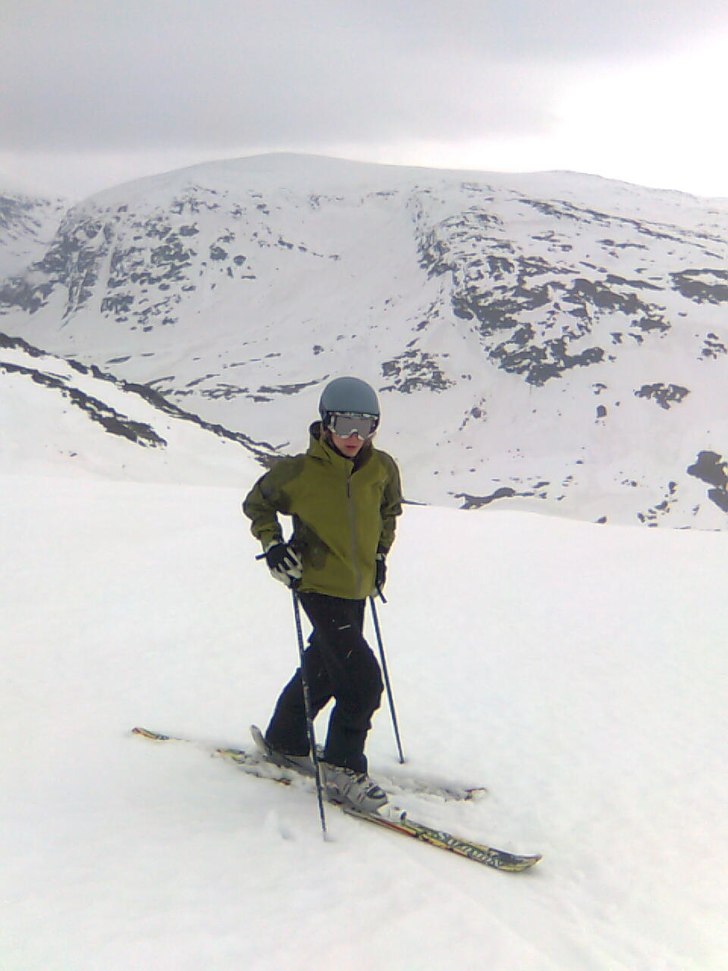 Vi gick upp bakom kungsliften oxå kom vi till kob.