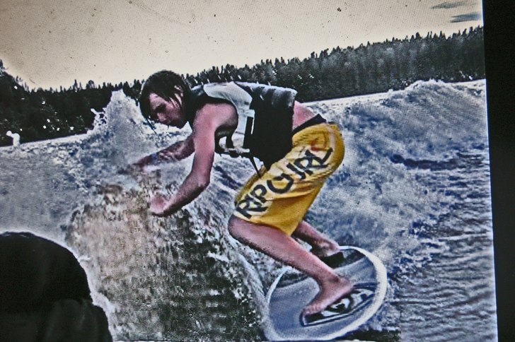 wakesurf. Foto: johan ww. Åkare: ludde.