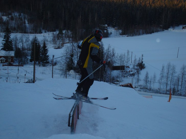 Rail. Foto: Robin Krantz. Åkare: Marcus Bergkvist .