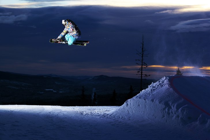 Har vart uppe tidigare, men fixade till den lite :. Foto: Arnold. Åkare: Eric.