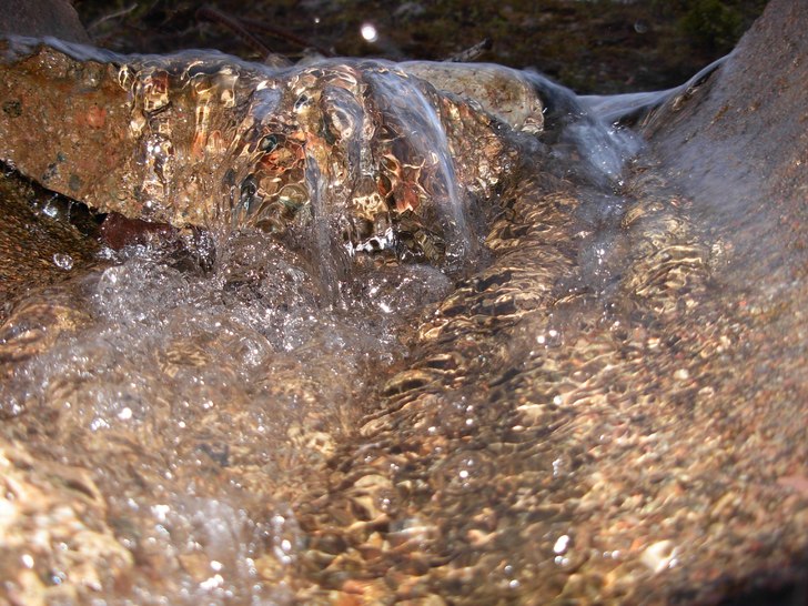 rätt soft bild med vatten :). Foto: Jag.