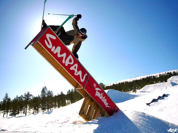 Det var en fin dag i tandådalen... . Foto: FREdrik Kasperi. Åkare: Simon Bronse.