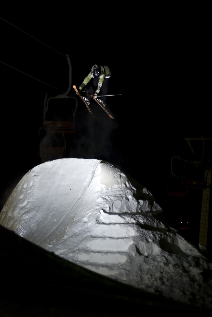 3a truck i spine. Foto: Mange. Åkare: Swanbeck.