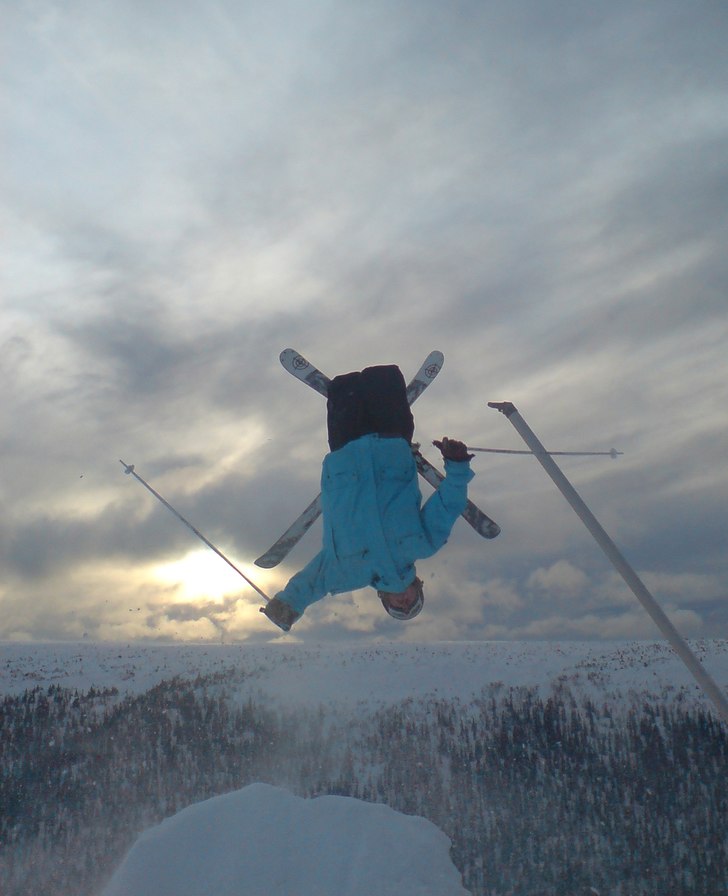 Tandådalens öppningshelg. Gick upp en bit i back. Foto: Johannes Flyckt. Åkare: Adam Sjöblom.