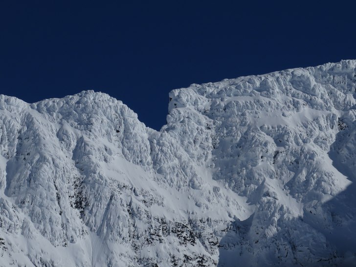 Halspasset sett från Rabots glaciär. Foto: tryggve tirén.