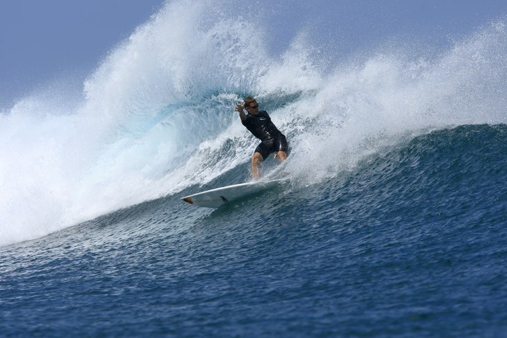 Cutback
Bräda/Tom Curren/BlackBeauty 6´4--18´3. Foto: Reilly Cooney. Åkare: Tobias Wattman Lundstig.