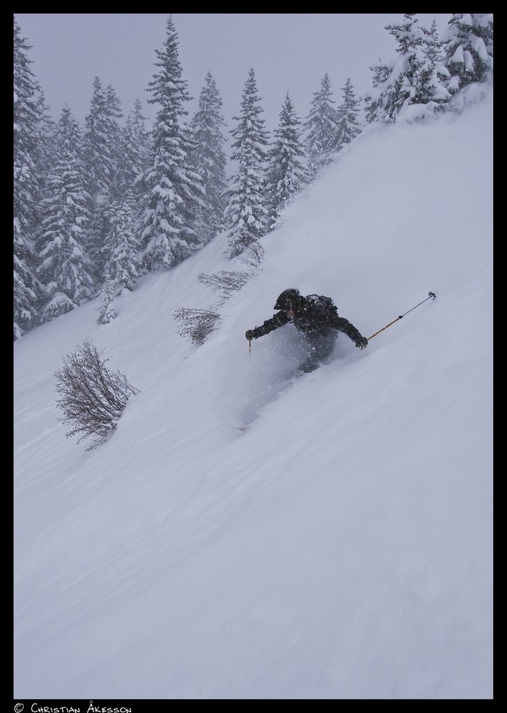 Fredrik har precis "missat" avspärrning. Foto: Christian Åkesson. Åkare: Fredrik Rangenstedt.