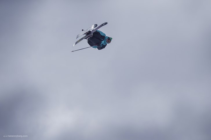 Var tog Mike Wilson vägen? Förutom bridge-rail-t. Foto: Håkan Nyberg. Åkare: Mike Wilson.