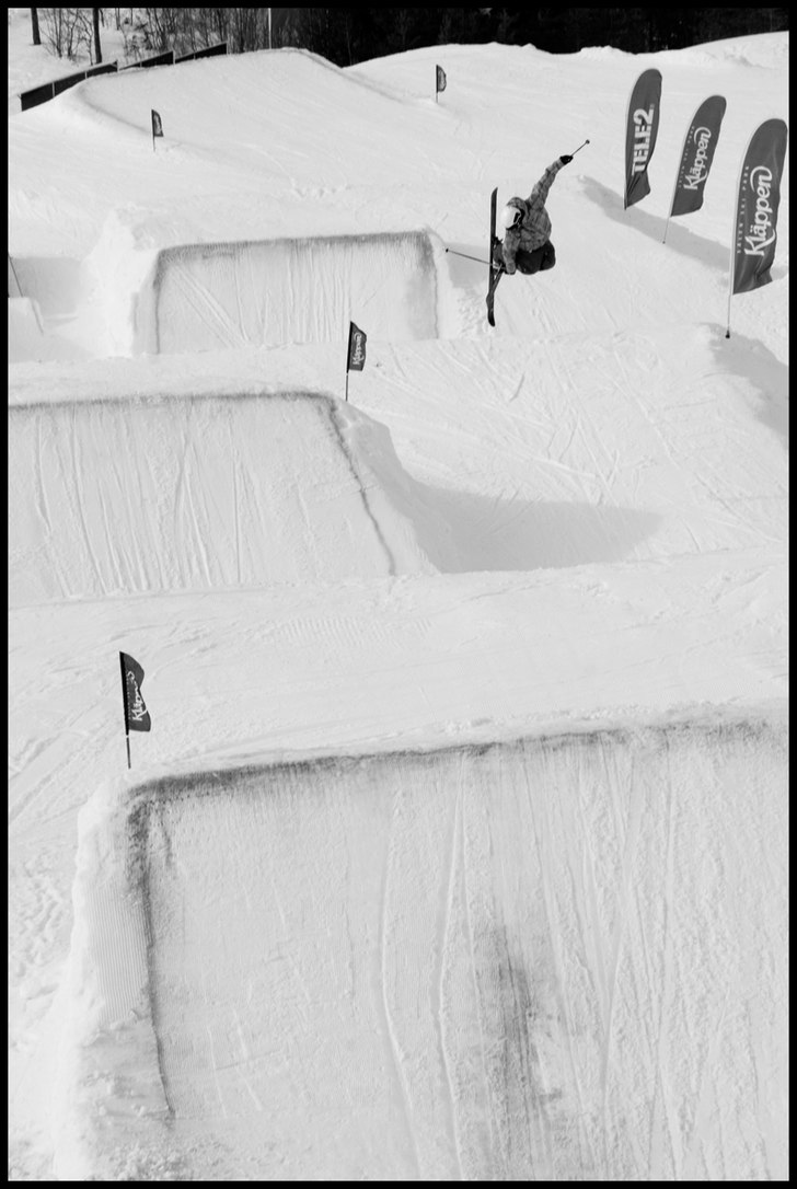 Från Nightmares i Kläppen.. Foto: Andreas Timfält. Åkare: Johan Lilja.