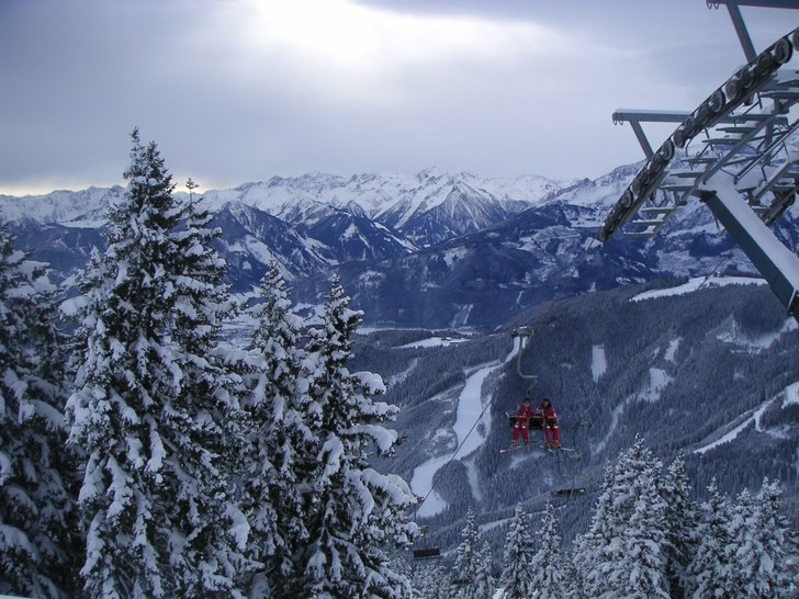 Utsikt från Sonnenalm! Efteråt väntade en meter. Foto: Christian (Svante).