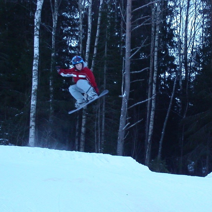 Foto: magnus fröberg (pappa). Åkare: emil fröberg (jag).