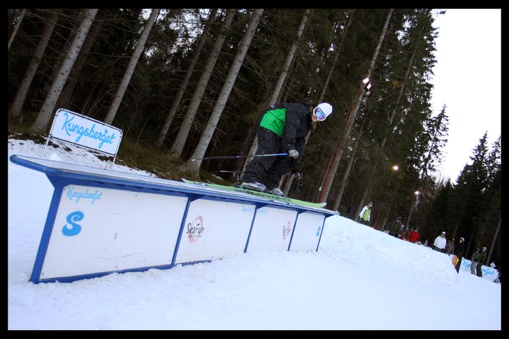 Första dagen för säsongen.. Foto: Erik Larsson. Åkare: Ronny Wallberg.